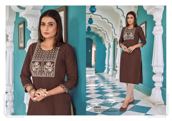 Kalaroop Seagull Vol 4 New Fancy Rayon Designer Kurti Collection